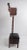 Mid-Century Modern Vintage Walnut and Vinyl Valet Chair For Sale - Image 3 of 13