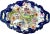 Chinoiserie 1920's Antique Asian Blue Japanese Chinoiserie Hand Painted Traditional Geisha Girl & Pagoda Plates & Small Bowls - A 23 Piece Set For Sale - Image 3 of 9