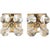 Cut Crystal and Gold Hollywood Regency Sconces by Christoph Palme For Sale - Image 12 of 12
