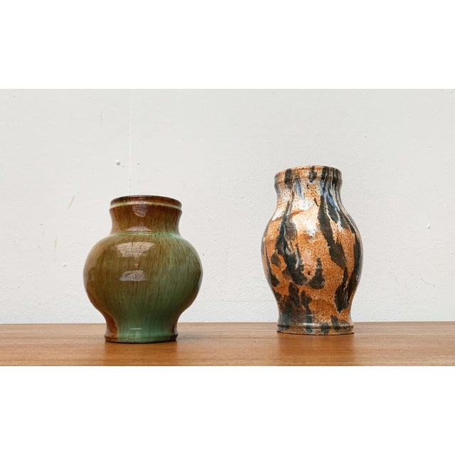 Art Deco Ceramic Vases, Germany, Set of 2 For Sale - Image 14 of 14