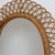 Vintage Italian Rattan Wall Mirror, 1960s For Sale - Image 10 of 14