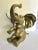 Vintage Brass Elephant For Sale - Image 4 of 7