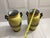 Ceramic Antique Pair of 2 Hand Painted Noritake Matching Vases For Sale - Image 7 of 12