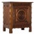 Small Vintage French Buffet in Carved Oak, 1960 For Sale