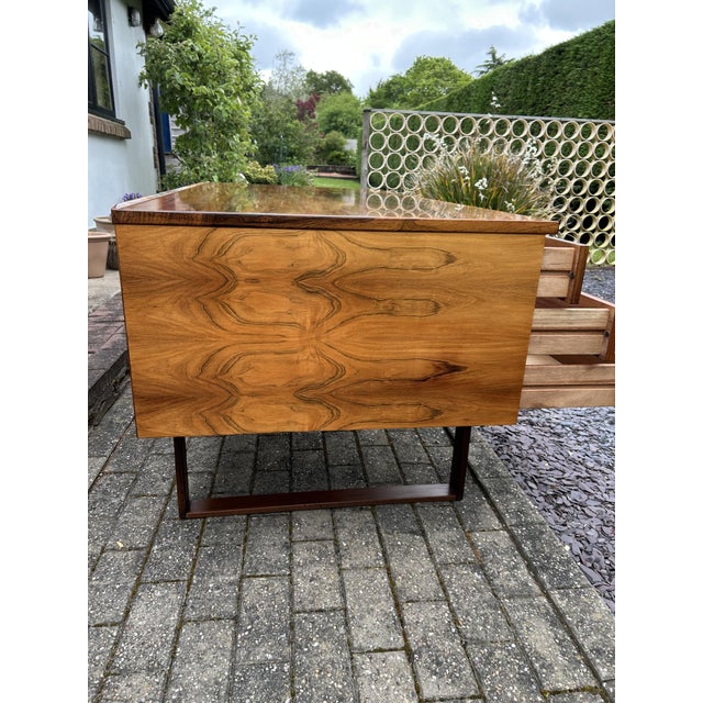 Santos Rosewood Desk, 1960s For Sale - Image 6 of 8