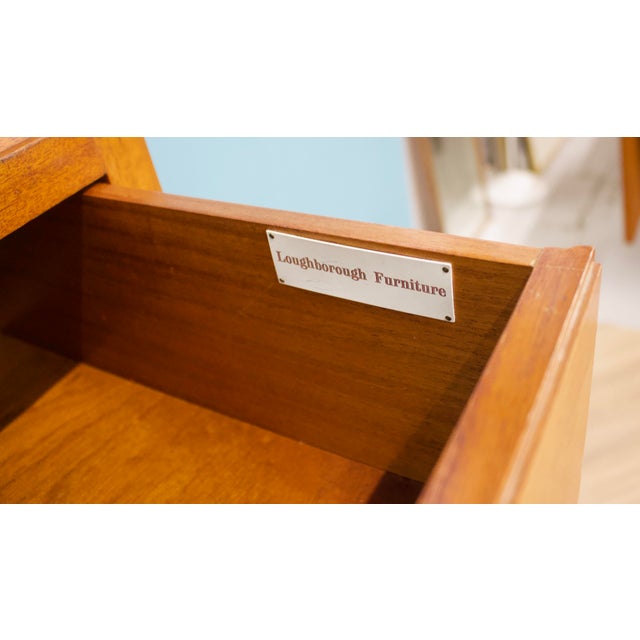 1960s Mid-Century Modern Teak Chest of Drawers by Heals for Loughborough Furniture, 1960s For Sale - Image 5 of 9