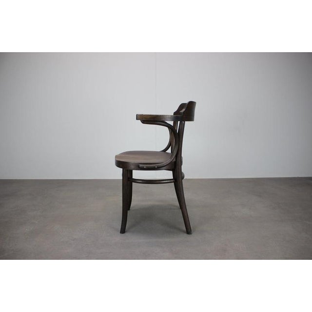 Wood Vintage B3 Bentwood Armchair from Thonet, Czechoslovakia, 1920s For Sale - Image 7 of 14
