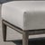 2020s Borneo White Cushion Outdoor Ottoman For Sale - Image 5 of 8