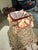 1960s 1960s Florentine Tole Fine Scallop Seashell Amber Glass Table Lamps Pair Very Rare - a Pair For Sale - Image 5 of 12