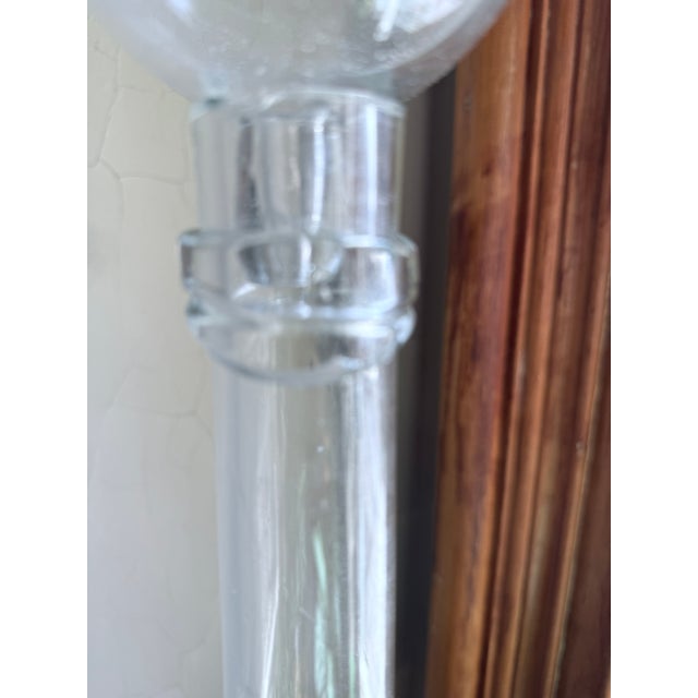 Mid-20th Century Italian Caged Blown Glass Decanter With Glass Stopper For Sale - Image 10 of 10