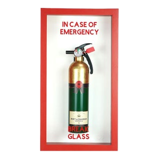 In Case of Emergency Break Glass, Moet & Chandon by Plastic Jesus For Sale