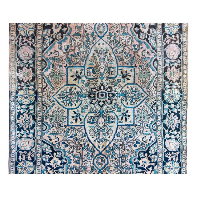 Textile Early 20th Century Persian Sarouk Farahan Rug For Sale - Image 7 of 14
