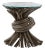 Century Furniture Knot End Table, Grey For Sale