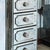 Art Deco Smoked Beveled Mirrored Vanity With Silvered Bronze Pulls For Sale - Image 14 of 16