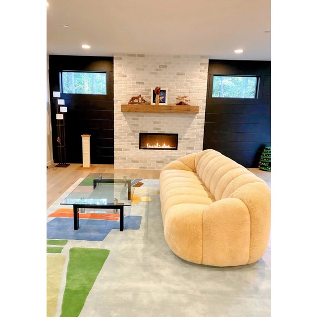 Custom Channel Sofa | Chairish
