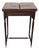 Mid-Century Modern Italian Walnut Coffee Table, 1950s For Sale