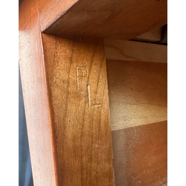 Vintage Mid-Century L. & j.g. Stickley Cherry Valley Nightstand – Fully Restored With Authentic Keeler Hardware For Sale - Image 11 of 11
