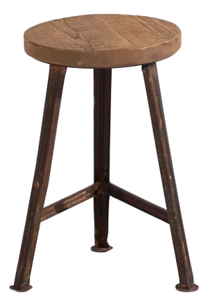 Industrial Round Stool, 1950