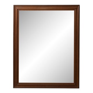 19th Century France Tan Wood Mirror For Sale