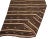Mid 20th Century Striped Vintage Brown Kilim Rug For Sale - Image 5 of 7
