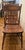 Set of Four 19thc Old Surface Press Back Ranch Chairs For Sale - Image 4 of 9