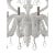 2020s Handcrafted Modern White Ca’ Rezzonico Chandelier With Curled Murano Glass Details For Sale - Image 5 of 7