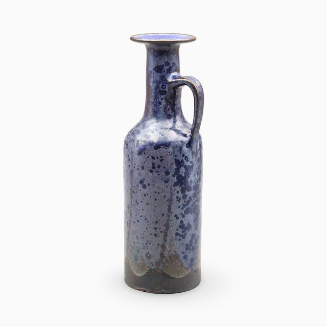 German Ceramic Vase by Gerhard Liebenthron, 1967 For Sale - Image 4 of 17