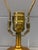 1980s Vintage Maitland Smith Crushed Eggshell Table Lamp With Wave Motif For Sale - Image 5 of 7