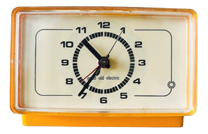Vintage Electric Alarm Clock from Good Old Electric, 1970s
