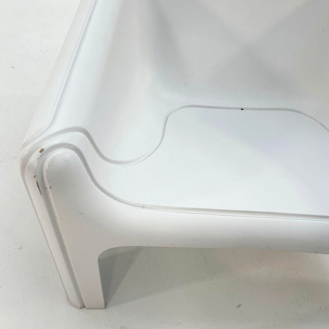 White Model 4794 Lounge Chair by Gae Aulenti for Kartell, 1970s For Sale - Image 9 of 12