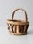 Vintage Rustic Bark Basket For Sale - Image 4 of 10