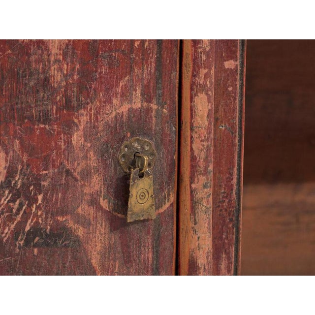 Antique Pine Low Gansu Sideboard from Amaru For Sale - Image 4 of 12