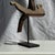 Traditional Indonesian Decorative Wooden Bird on a Base with Crest For Sale - Image 10 of 17