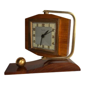 1948 Bedside Alarm Clock Bayard on Base, Vertically Adjustable