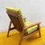 Scandinavian Armchair in Large Mesh Fabric For Sale - Image 3 of 5