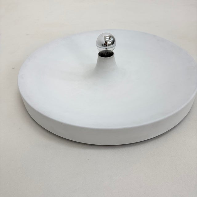 Disc Wall Sconce attributed to Charlotte Perriand for Les Arcs, 1970s For Sale - Image 13 of 18