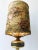 Victorian Style Brass Table Lamp with Lampshade in Romantic Love Scene, 1930s For Sale - Image 4 of 18