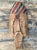 Wood Vintage Rustic Carved Wood Mask For Sale - Image 7 of 11