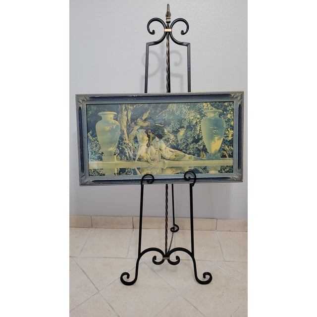 Mid 20th Century Garden of Allah Framed Print by Maxfield Parrish For Sale - Image 12 of 12