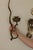 Egyptian Revival Style Engraved Brass Cobra Sconces, Set of 2 For Sale - Image 16 of 18