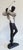 A tall decorative sculpture of a golfer in midswing by Alexsander Danel. It stands 33.5" tall and approximately 16" across...