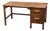 Vintage Oak School Desk with Drawers For Sale