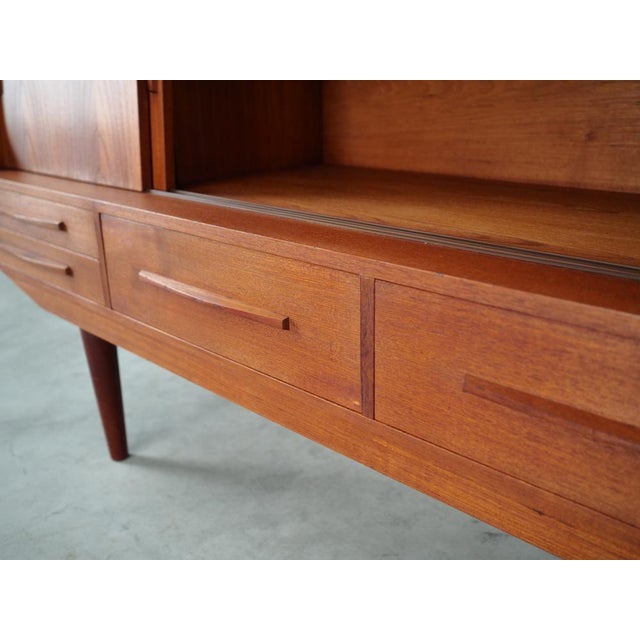 Danish Teak Highboard, 1960s For Sale - Image 10 of 18