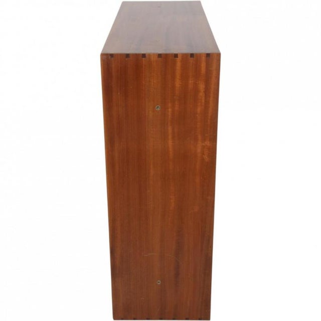 Bookcase in Mahogany by Mogens Koch, 1980s For Sale - Image 12 of 15