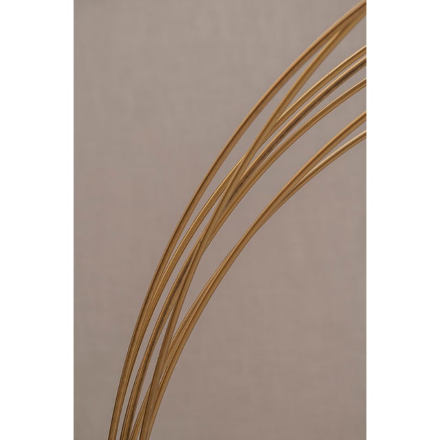 Vintage Floor Lamp in Gilded Metal, 1970s For Sale - Image 14 of 17