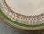 Early 20th Century Rare Antique English Tea Set Bone China J & G Meakin Westminster Pattern, Intricate Green & Gold Band on a Cream Ground- Set of 7 For Sale In San Antonio - Image 6 of 12