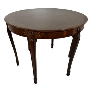 Art Nouveau Five-Legged Table with Parrots, 1890s For Sale