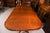 Vintage Regency Revival Triple Pillar Dining Table For Sale - Image 16 of 18