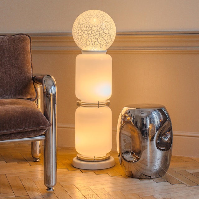 Vintage Lamp by Enrico Tronconi For Sale - Image 9 of 9