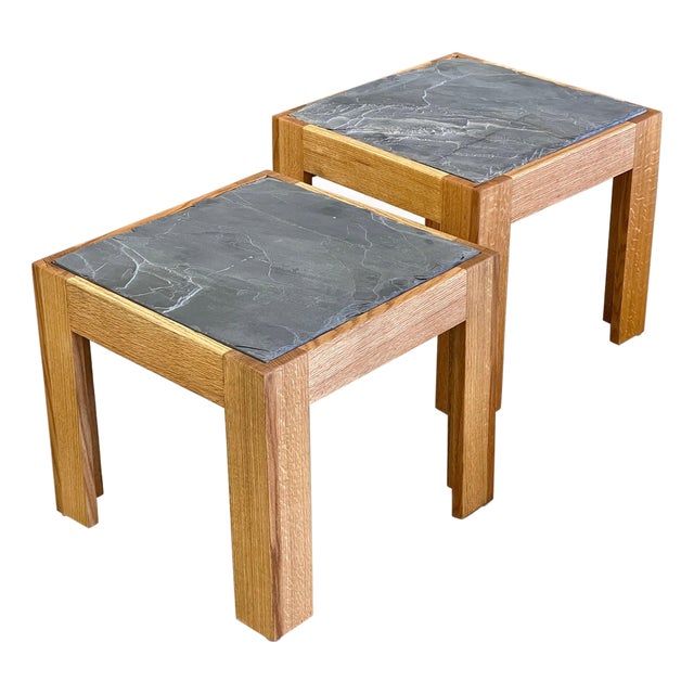 Slate Top Oak Tables For Sale